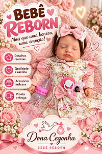 BEBÊ DORMINDO REALISTA