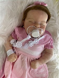 BEBÊ  REALISTA OLHOS FECHADOS MARAVILHOSA!