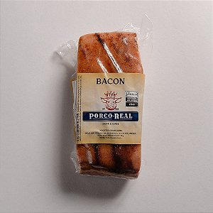 PORCO REAL - Bacon Defumado - Tam. M - Peso variável entre 251g e 300g