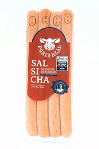 PORCO REAL - SUPER PROMO - Vencimento 02/05 - Salsicha Defumada com quatro unids - Peso variável entre 275 e 300g