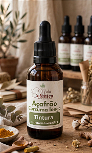 Tintura (extrato botanico) de Açafrão com pimenta preta