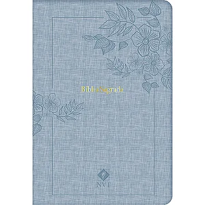 Bíblia Sagrada NVT – Luxo – Azul
