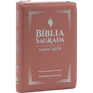 Bíblia Sagrada Lt Grande Letras Vermelhas e Harpa Cristã SBB