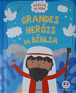 Grandes Heróis da Bíblia Bíblia Do Bebê Capa Almofadada