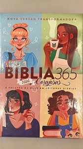 Biblia 365 para Corajosas NVT Letra Grande Capa Brochura