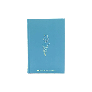 Bíblia NAA, Light Blue, Capa Dura SBB Capa dura ilustrada, flower