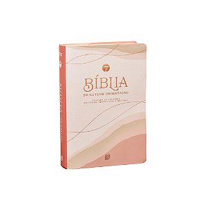 Bíblia de Estudo Orientação - Capa Rose Olive - NVI 2001 Ed. Esperança