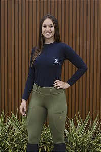 Camisa de Treino ORIENTE - ADULTO - cor PRETO MANGA LONGA
