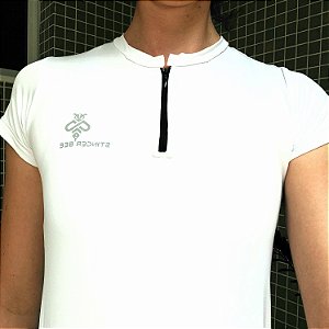 CAMISA BASIC COR BRANCO MANGA CURTA