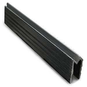 Perfil de Alumínio Hibrido 7mm Black