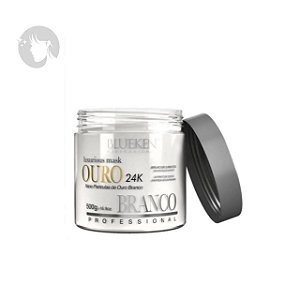 MÁSCARA LUXURIOUS OURO BRANCO BLUEKEN 500G