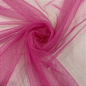 TULE GLITER (ROSA PINK)