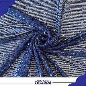 TECIDO TULE PAETÊ (AZUL)