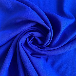 TECIDO CREPE HI TWIST (AZUL ROYAL)