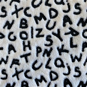 MANTA FLEECE 3D (LETRAS)
