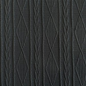 MALHA JACQUARD CROCHÊ (CINZA)