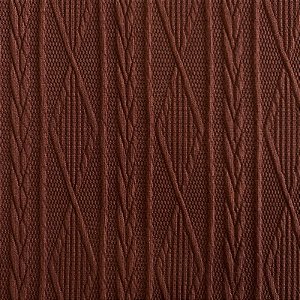 MALHA JACQUARD CROCHÊ (MARROM)