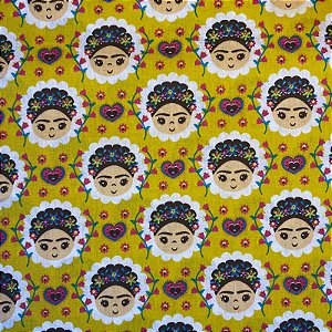 TRICOLINE ESTAMPADA (FRIDA AMARELO)