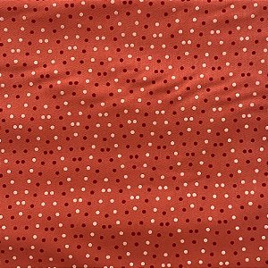 TRICOLINE ESTAMPADA (BOLINHAS LARANJA)