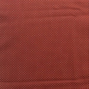 TRICOLINE ESTAMPADA (BOLINHA PEQUENA FUNDO VERMELHO ESCURO)