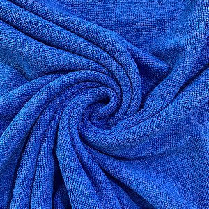 TECIDO FELPUDO MICROFIBRA TINTO (AZUL)