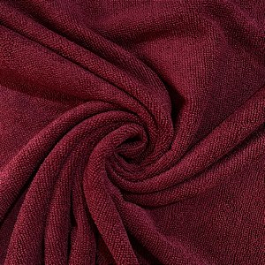 TECIDO FELPUDO MICROFIBRA TINTO (BORDO)