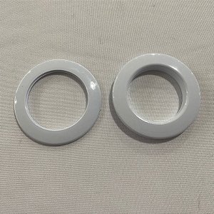 KIT 10 PARES DE ILHOS CORTINA VARÃO 28mm (BRANCO)