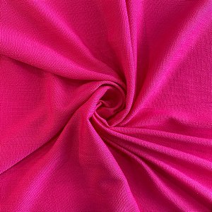 TECIDO VISCOLINHO SLUB C/ELASTANO (ROSA)