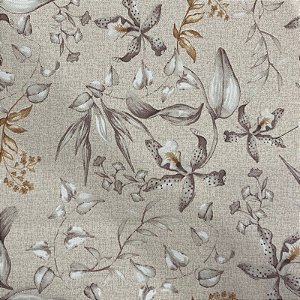 GORGURÃO ACQUABLOCK INTERNO KARSTEN (FOLHAS BEGE FUNDO BEGE)