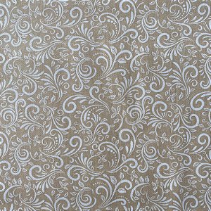 TRICOLINE IGARATINGA ESTAMPADA (ABSTRATO  BEGE)