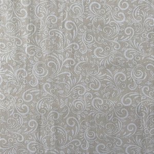 TRICOLINE IGARATINGA ESTAMPADA (ABSTRATO  BEGE CLARO)