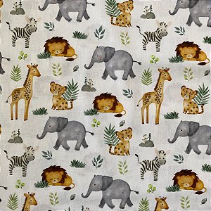 TRICOLINE BAHAMAS ESTAMPADO (SAFARI BRANCO)