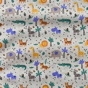 TRIOLINE ESTAMPADO PERIPAN (SAFARI DESENHO)