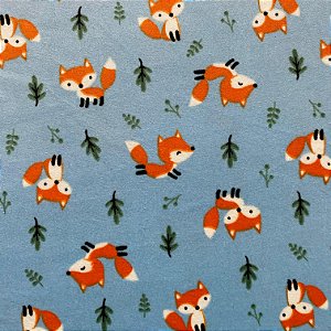 PLUSH ESTAMPADO | RAPOSA AZUL