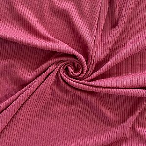 Malha Suede Lingerie Ribana | Rosa
