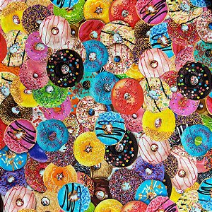 TRICOLINE CIRCULO ROBERT KAUFMAN | DONUT COR 2700