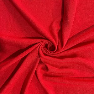 TECIDO VISCOLINHO SLUB C/ELASTANO (VERMELHO)