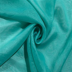 TECIDO VOIL LISO | AZUL TIFANNY 18