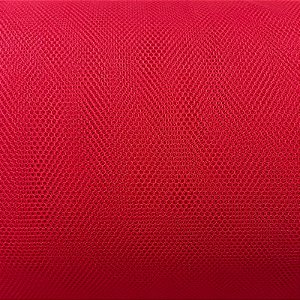 TULE TRADICIONAL -100% POLIÉSTER | 2,40L | VERMELHO/1A