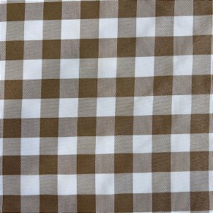 TECIDO OXFORD ESTAMPADO | XADREZ BEGE
