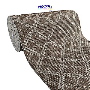 PASSADEIRA DUNA SOFT | 0,65CM | GEOMETRICO MARROM M246F