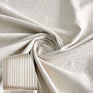 Tecido Voil Linho Moorea | 1m X 3m - 95% Poliéster 5% Linho | Linho
