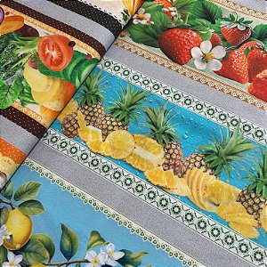 TRICOLINE EST DIG BARRADO CALDEIRA | 1,50 LARG X 0,55CM | FRUTAS E VEGETAIS
