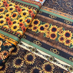 TRICOLINE EST DIG BARRADO CALDEIRA | 1,50 LARG X 0,55CM | SUNFLOWER