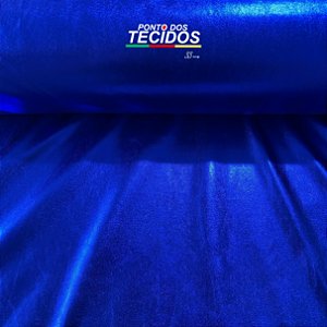 MALHA LAMINADA NEW SHINE | 1,50 LARG X 1M| AZUL