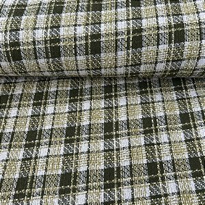 TWEED SINGLE TONE ALFAIATARIA | 1,50m | XADREZ VERDE