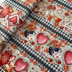 TRICOLINE BARRADA DIG | 1,50m X 0,55cm X 0,55cm | CARTAS DE AMOR - DGCT912702