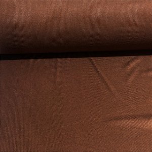 MALHA SUEDE LANZINHA RIBANA |1,60m - 96%Polié 4%Elas | MOCHA BISQUE
