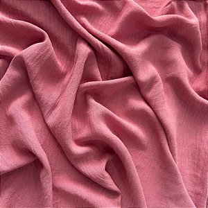 TECIDO CREPE AIR FLOW | 100% POLIÉS - 1,50m | ROSE