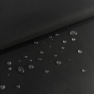 TECIDO WATERBLOCK BELIZE LISO | PRETO